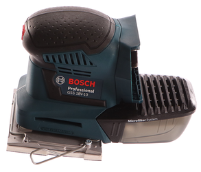 Aku vibrační bruska Bosch GSS 18V-10 Professional (bez baterie a nabjíečky), 06019D0200
