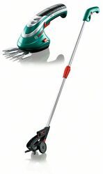 Akumulátorové nůžky na trávu Bosch Isio + teleskop. násada, 0600833105