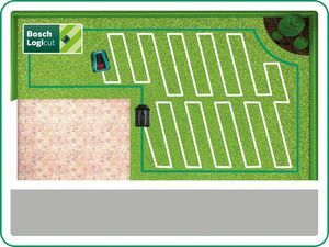 Robotická sekačka na trávu Bosch Indego 350 Connect, 06008B0100
