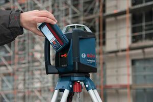 Rotační laser Bosch GRL 500 HV + LR 50 Professional, 0601061B00