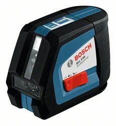 Čárový laser Bosch GLL 2-50 + L-BOXX, un. držák, laser. přijímač Professional, 0601063109