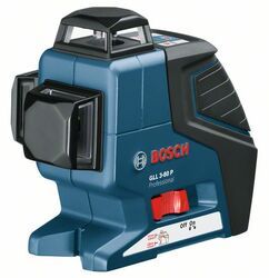 Čárový laser Bosch GLL 3-80 P + stavební stativ BS 150 Professional, 0601063306