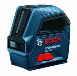 Křížový čárový laser Bosch GLL 2-10 Professional, 0601063L00