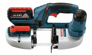 Aku pásová pila Bosch GCB 18 V-LI Professional - bez baterie, 06012A0300