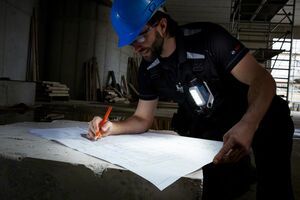 Aku svítilna Bosch GLI DeciLED Professional - bez baterie, 06014A0000