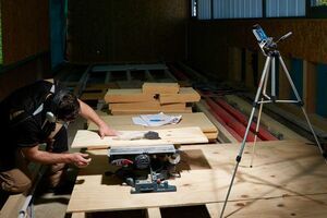 Aku svítilna Bosch GLI DeciLED Professional - bez baterie, 06014A0000