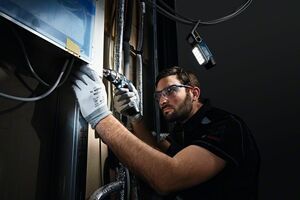 Aku svítilna Bosch GLI DeciLED Professional - bez baterie, 06014A0000