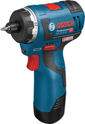 Vrtací šroubovák aku, 2x3.0Ah, BOSCH GSR 12V-20 HX Professional, 06019D4105