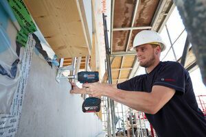 Aku rázový utahovák Bosch GDS 18 V-EC 250 Professional, 06019D8120