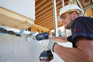 Aku rázový utahovák Bosch GDS 18 V-EC 250 Professional, 06019D8120