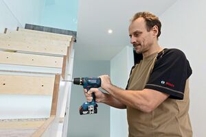 Kombinovaný šroubovák aku, bez baterie, BOSCH GSB 18-2-LI Plus Professional