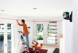 Samonivelační křížový laser Bosch PCL 20 + ochranné pouzdro, 0603008220