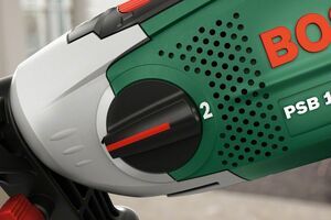 Vrtačka příklepová Bosch PSB 500 RE - kufr, 0603127020