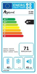Chladící box FREEZE kompresor 40l 230/24/12V -20°C COMPASS