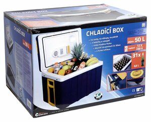 Chladící box 50l 230V/12V pojízdný COMPASS