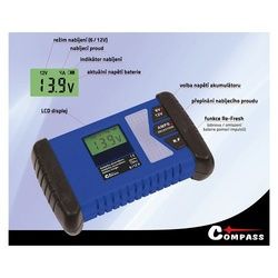 Nabíječka PROFI microprocesor 6/12V PB/GEL/AG COMPASS