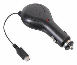 Nabíječka telefonu 12/24V MICRO USB navíjecí COMPASS