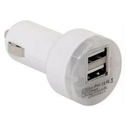 Nabíječka telefonu 12V 2,1A (iPhone 4/5/6, micro USB, Nokia) COMPASS