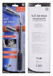 Klíč na kola 17-19/21-23 mm TÜV, GS COMPASS