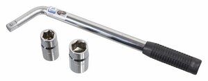 Klíč na kola 17-19/21-23 mm TÜV, GS COMPASS