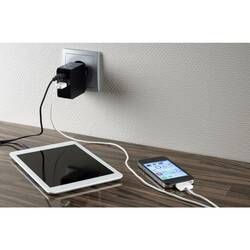 USB síťový adaptér Voltcraft SPS-2400/2+, 2x 2400 mA CONRAD
