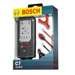 Nabíječka baterií BOSCH C7 12/24V 7A, 018999907M