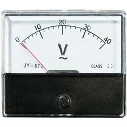 Analogové panelové měřidlo VOLTCRAFT AM-70X60/40V 40 V CONRAD