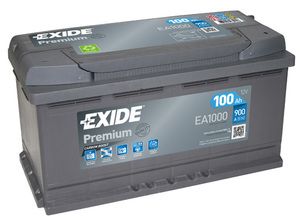 Baterie Exide 12V 100Ah EA1000, EXIDE