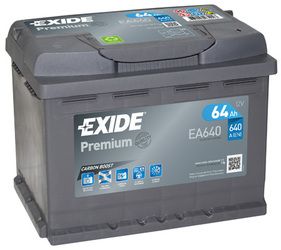 Baterie Exide 12V 64Ah EA640, EXIDE