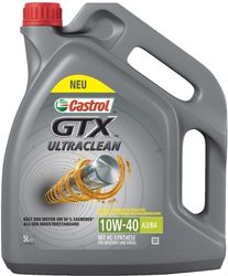 Motorový olej Castrol GTX ULTRACLEAN 10W40 A3/B4 5L