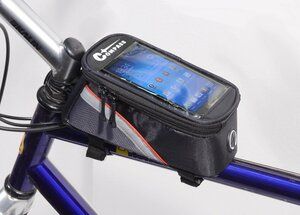 Cyklotaška nad rám přední vidlice+PHONE COMPASS