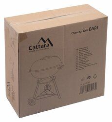 Gril na dřevěné uhlí kotlový BARI 46cm CATTARA