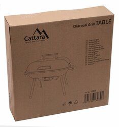 Gril na dřevěné uhlí TABLE 37cm CATTARA