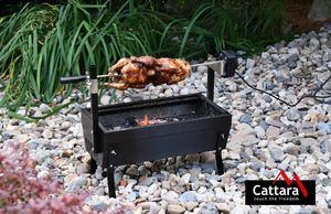 Gril BARBECUE 60cm s motorem 230V CATTARA