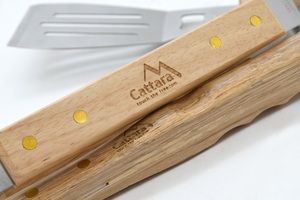 Grilovací nářadí WOOD sada 3ks CATTARA