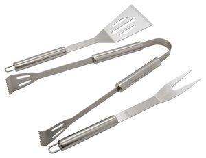 Grilovací nářadí BBQ sada 3ks blister CATTARA