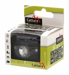 Čelovka LED 80lm černá CATTARA