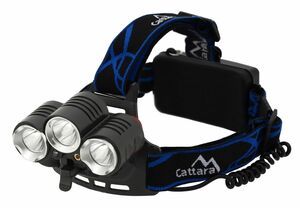 Čelovka LED 400lm (1x XM-L+2x XP-E) CATTARA