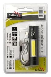 Svítilna kapesní LED 120lm nabíjecí CATTARA