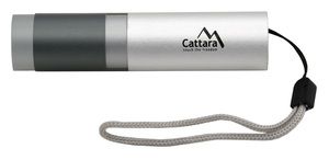Svítilna kapesní LED 120lm ZOOM nabíjecí SILVER CATTARA