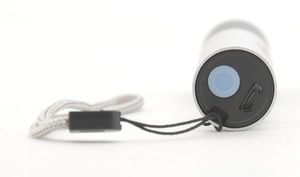 Svítilna kapesní LED 120lm ZOOM nabíjecí SILVER CATTARA
