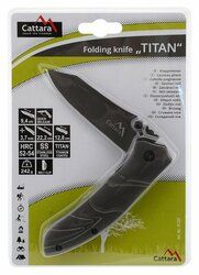 Nůž skládací TITAN s pojistkou 22cm CATTARA