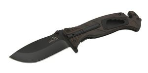 Nůž zavírací BLACK BLADE s pojistkou 21,7cm CATTARA