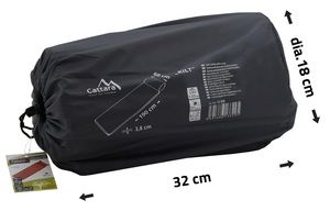 Karimatka samonafukovací 190x60x3,8cm s polštářem KILT CATTARA
