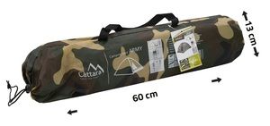 Stan ARMY pro 2 osoby 200x120x100cm PU2000mm CATTARA