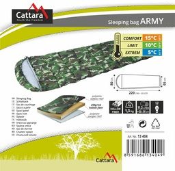 Spací pytel dekový ARMY 5°C CATTARA