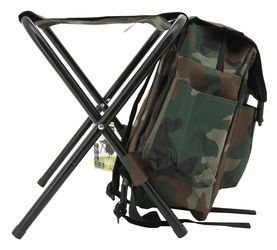 Židle skládací s batohem OLBIA ARMY CATTARA