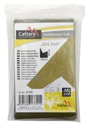 Izotermická fólie SOS zelená 210x130cm CATTARA