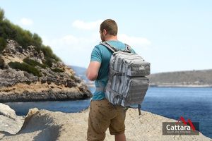 Batoh na záda 45l BLUE-GREY CATTARA