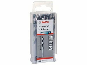 Spirálový vrták HSS PointTeQ 5,3 mm, sada 10ks - 3165140907309 Bosch